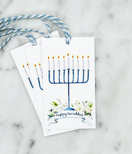 Hanukkah Hang Tags, 10-Count