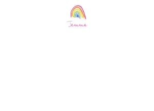 Personalized Stationery, 50-Count