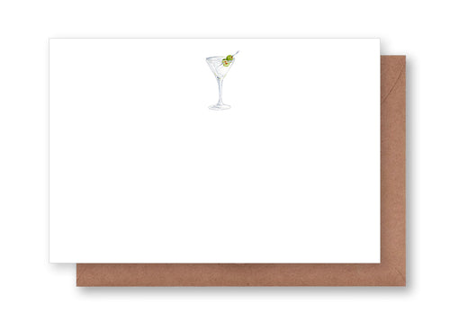 Martini Stationery, 10-Units